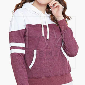 Jersey de algodón 100% para mujer de la mejor calidad, ropa de Yoga de invierno, Sudadera con capucha y sudadera personalizables con logotipo frontal - Product Image 2