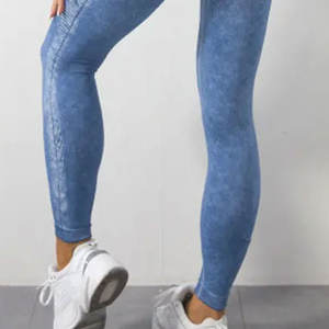 Leggings de Yoga para Mujer, Cintura Media, Transpirables, Hasta la Rodilla, Diseño Moderno, Estampado Sólido, Cómodos, Casuales, para Verano, Fitness, Tallas Grandes - Product Image 5