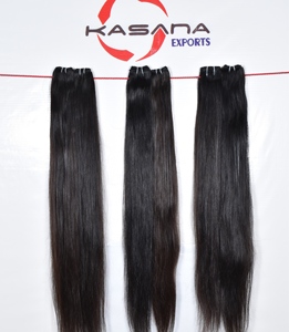 Venta al por mayor 100% Remy Deep Wave Extensions Color Natural cutícula alineada indio vietnamita químicamente procesado cabello humano - Product Image 2