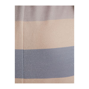 Falda lápiz con estampado de tiras rectas en tono plateado BGN para mujer S23S441 - Product Image 6