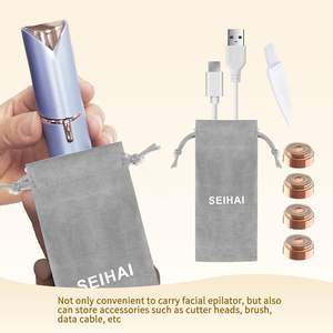 Lames de rechange pour épilateur facial Flawless, application automobile, sac en flanelle, pinces à épiler - Product Image 2