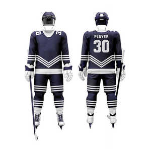Cantidad a granel Uniforme de hockey sobre hielo En stock Uniforme de hockey sobre hielo para hombres Personalizado su propio uniforme deportivo - Product Image 3