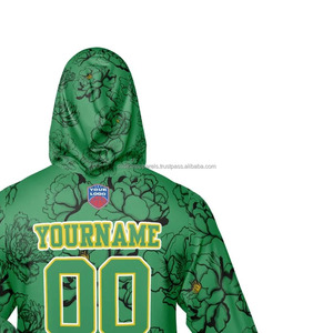 Sweat-shirt de sport respirant et écologique pour homme, coupe classique, imprimé par transfert thermique avec logo personnalisé 2025, idéal pour l'hiver et le streetwear - Product Image 5