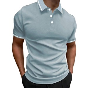 เสื้อโปโลกีฬาผ้าแจ็คการ์ดมีซิป ins2026ของยุโรปและอเมริกา - Product Image 5