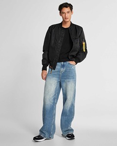 Blouson d'aviateur en cuir personnalisé de meilleure qualité pour hommes à bas prix 2025 nouvelle belle veste en cuir de printemps et d'automne de couleur unie - Product Image 6