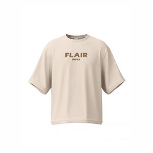 T-shirt à col rond surdimensionné en coton 100% de haute qualité pour homme avec logo personnalisé, couleur unie, épaules tombantes - Product Image 1