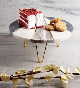 Présentoir à gâteau en marbre pierre blanche personnalisé très vendu meilleur fabricant usage domestique de la table de cuisine - Product Image 5