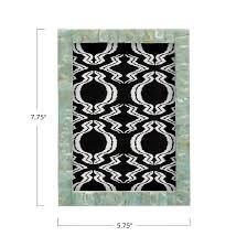 Cadre photo en nacre traditionnel fait à la main avec finition scintillante pour décoration artisanale indienne au prix de gros - Product Image 3