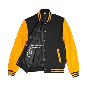 Veste universitaire Letterman unisexe avec appliques en chenille personnalisée pour homme veste d'homme de style baseball décontractée à la mode pour l'hiver - Product Image 6
