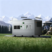 Station d'alimentation portable de camping avec batterie de secours intégrée, onduleur à onde sinusoïdale pure MPPT, capacité 960 Wh, puissance 1000 W, LiFePO4