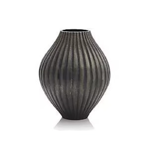 Jarrón de Metal de latón esculpido contenedor Floral decorativo elegante para decoración del hogar sala de estar moderna y exhibición de mesa de comedor - Product Image 2