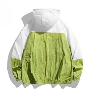 Veste coupe-vent décontractée pour homme et femme, dernier style, coupe-vent et sublimée, fermeture éclair, vestes légères - Product Image 2