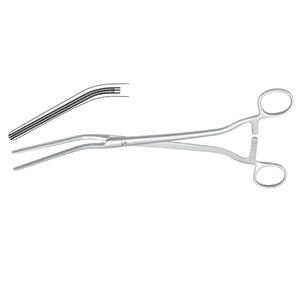 Pince vaginale Dick Atrauma 25.5cm, 26.5cm, 27.5cm en acier inoxydable prix économique pince pince Instrument chirurgical garantie - Product Image 3