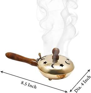 Quemador de incienso Gold Pot - Product Image 6