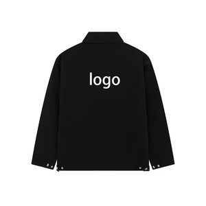 Vestes de travail de mécanicien OEM en sergé de coton tissé pour hommes surdimensionnés en usine - Product Image 2