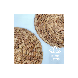 Top Pick <b>Placemat</b> From <b>Blue</b> Lotus Vietnam Eco-friendly Service Handmade Wholesale <b>Placemat</b> Square Rattan <b>Placemat</b> Water Hyacinth - Product Image 1