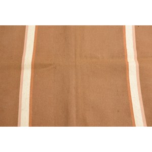 Turkish Rug, Accent 3.6x5.9 ft Vintage Rug, <b>Brown</b> Camouflage <b>Wool</b> Rug - Product Image 5