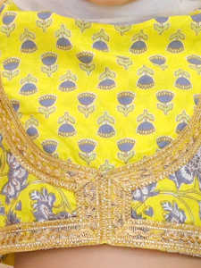 Último diseño impreso niños Lehenga Choli Dupatta para todas las ocasiones de La India disponible a precio mayorista (1-12 años) - Product Image 4