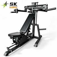 Machine à presser la poitrine et les épaules SK 2 en 1 à charge libre pour les entraînements de musculation du haut du corps en centre de fitness commercial