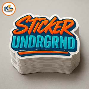 100 Pegatinas de PVC Impresas con UV, Duraderas, Ecológicas, Personalizadas, Impermeables, con Diseño de Dibujos Animados, para Ventanas y Uso Decorativo - Product Image 3