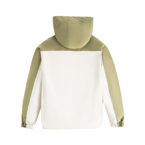 แจ็คเก็ตกันลมสำหรับฤดูใบไม้ร่วงและ2025เสื้อโค้ทตัวใหญ่แบบมีซิปปิดลายพื้นเสื้อโค้ทสำหรับเด็กวัยหัดเดินเด็กผู้ชายเด็กผู้หญิง - Product Image 2