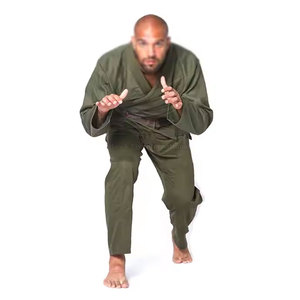 Diseño de logotipo personalizado Transpirable Jiu Jitsu Uniforme Precio razonable Venta caliente Jiu Jitsu Kimono Uniforme para la venta - Product Image 3