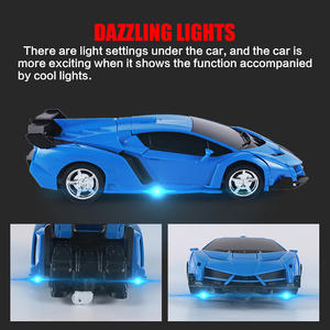 Coche RC Transformable 2 en 1 a Escala 1:18, Juguete Robot con Alcance de 15-20 m, Uso en Interiores/Exteriores, Listo para Usar - Product Image 4