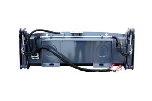 รถตักล้อยางแบบสกิดสเตียร์ HCN 0104 รุ่นขายดี พร้อมหัวต่อแบบ 4in1 สีดำ สำหรับรถขุด 2 ตัน รับประกัน 2 ปี ราคาดีที่สุด - Product Image 5