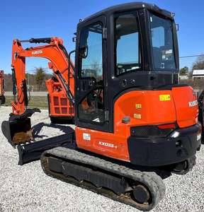 Mini-excavatrice Kubota KX033-4 d'occasion à vendre Machines de terrassement de 3 tonnes avec chenilles en caoutchouc à cabine et système hydraulique auxiliaire - Product Image 4