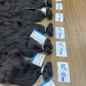 Extension de cheveux bruts de qualité double de l'usine du Vietnam Paquet ondulé naturel trame disponible en stock - Product Image 3