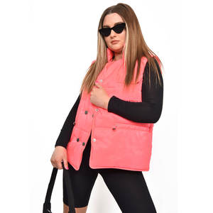 Custom made <b>Women</b> <b>Puffer</b> Vest with Hood Water Resistant Sleeveless Jacket <b>Gilets</b> for Sale - Product Image 6