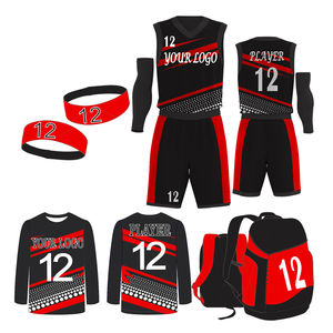 Haute qualité Sublimation respirant antibactérien séchage rapide vêtements de sport sans manches couleur personnalisée uniforme de basket-ball pour adulte - Product Image 5