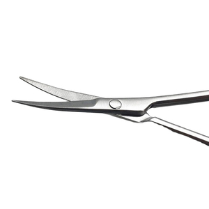 Professionnel En Acier Inoxydable Manucure Ciseaux À Ongles Ciseaux À Cuticules Lame Courbe Et Droite Logo Personnalisé Nouvelle Arrivée - Product Image 2