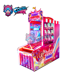 Parc coloré en gros jeu vidéo populaire machine à lancer de balles à pièces équipement de machine de loterie pour enfants <span class=keywords><strong>jeux</strong></span> d'arcade - Product Image 5