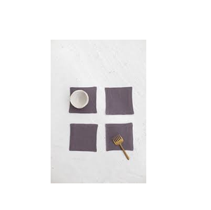 Sous-verre en lin solide, chemin de table moderne minimaliste, sous-verre de bol de table et taille personnalisée, prix bon marché avec vente - Product Image 6