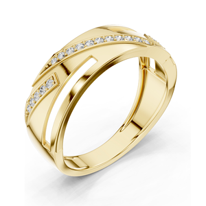 0.151 CT Lab Diamond <b>Ring</b> for Women VVS-VS Clarity 18KT, 14KT, 10KT Gold & 925 <b>Silver</b> Rose, Yellow, White Gold & - Product Image 4
