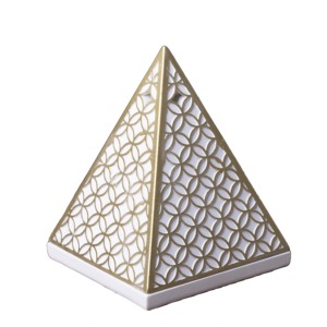 Quemador de incienso árabe de alto estándar, diseño increíble, quemador Bakhoor de metal y cerámica para decoración del hogar y fragancia - Product Image 4