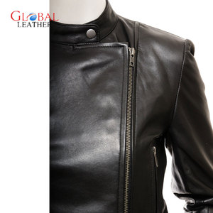 Chaqueta de Cuero Vacuno para Mujer, Diseño de Primera Calidad, con Cuello Alto, Tejido Transpirable, Ecológico y de Secado Rápido - Product Image 3