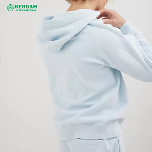 2026 Unisex 100% Cotton Zipper Hoodie Sweatshirt Fleece French Terry Fabric Quick Dry Breathable Winter Custom Hoodie - Product Image 6