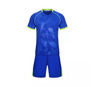 Uniformes de Fútbol de Manga Corta 2025, Nuevo Diseño, Secado Rápido, Transpirables, Ligeros, 100% Poliéster, Personalizados con Sublimación para Hombre - Product Image 1