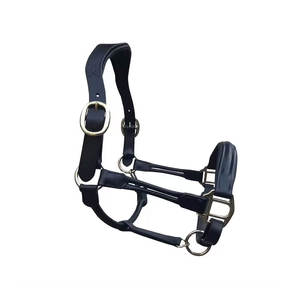 Accessoires de Style de selle anglaise de haute qualité en cuir de cheval véritable licou bride PVC cristal muserolle Bling haute visibilité - Product Image 6