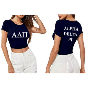 Camisetas cortas de corte regular de manga corta transpirables de verano para mujer de nuevo diseño a cuadros de alta calidad de proveedor de Pakistán - Product Image 3