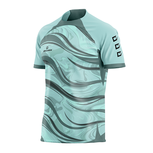Maillots de football professionnels personnalisés en sublimation intégrale, vêtements de sport, uniformes de football 180 g/m² 100 % coton - Product Image 4