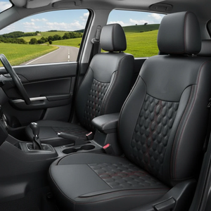 Funda de Asiento de Coche de Lujo Q2, Juego de Fundas de Asiento de Primera Calidad para Interiores de Automóviles, Suministro al por Mayor al Mejor Precio - Product Image 3