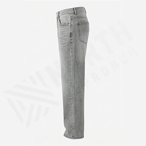 Pantalons en jean en coton pour hommes de haute qualité, pantalons pour garçons, coupe ample, style baggy personnalisé, vêtements en denim, couleur personnalisée - Product Image 3