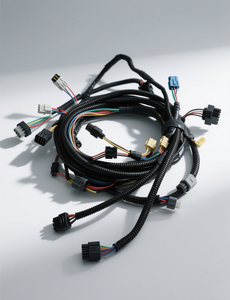 Pabrik perakitan tali pengaman kabel penuh RV EV ekskavator truk Trailer pabrikan Harness kawat kustom - Product Image 4