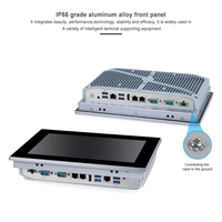 Ordenador Industrial con Pantalla Táctil Win11 de 10 y 19 Pulgadas, Intel N97, 128 GB, Automatización CNC, IP65, Panel PC Integrado, Precio de Fábrica