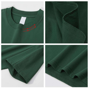 Personalizable 100% algodón orgánico de los hombres de gran tamaño camisetas sueltas de verano camiseta lisa con logotipo frontal de talla grande característica - Product Image 2