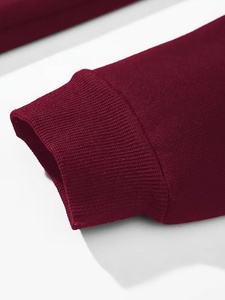 Sweat-shirt à capuche zippé pour homme de haute qualité 500 GSM, couleur unie, coupe classique, en coton French Terry, décontracté, pour l'automne, coupe ample - Product Image 3