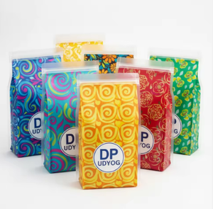 Pochette à fermeture éclair debout imprimée personnalisée de qualité supérieure pour l'emballage alimentaire au prix de gros auprès d'un fournisseur indien - Product Image 4